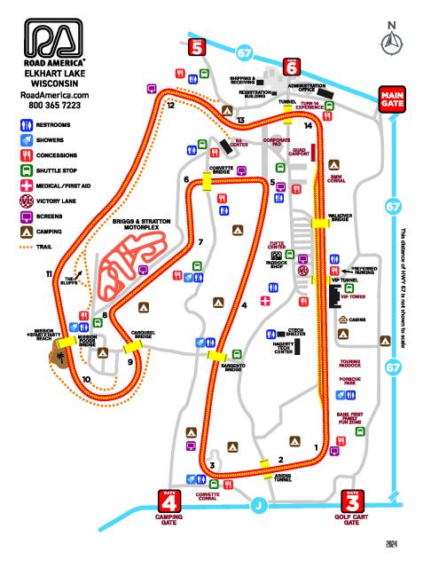 Maps - Road America